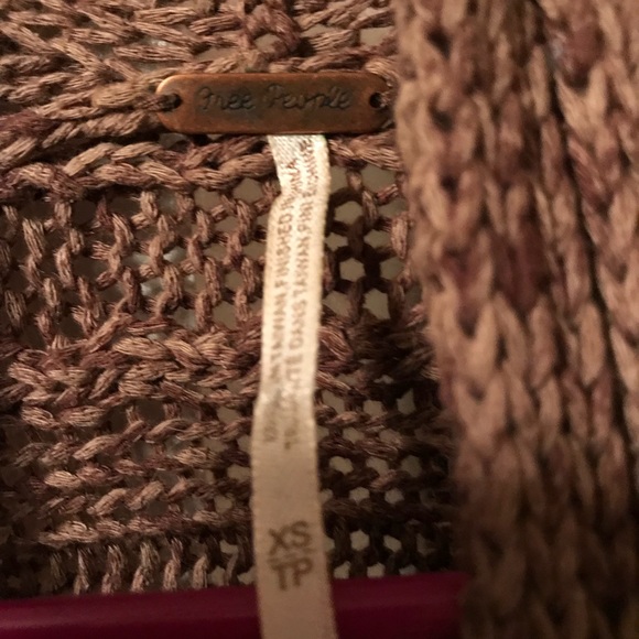 Free People XS Cotton Sweater - Picture 2 of 5
